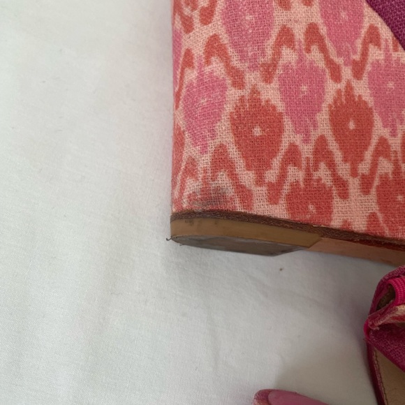 Stuart Weitzman pink lace up platforms size 7 - Picture 9 of 15